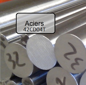D45x1500mm acier 42CD04T rectifié